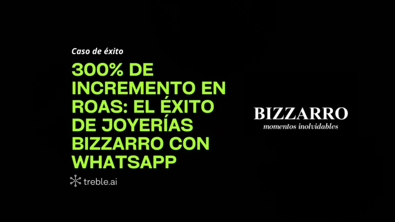 Incremento de 300% de ROAs con WhatsApp