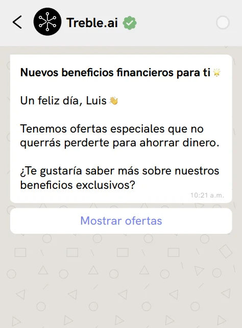 whatsapp banking
