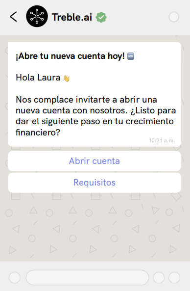 whatsapp para marketing en fintech