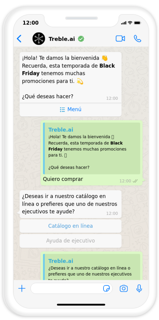 estrategias de venta black friday whatsapp api