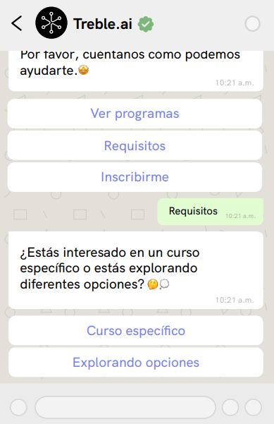 whatsapp para educación casos de uso